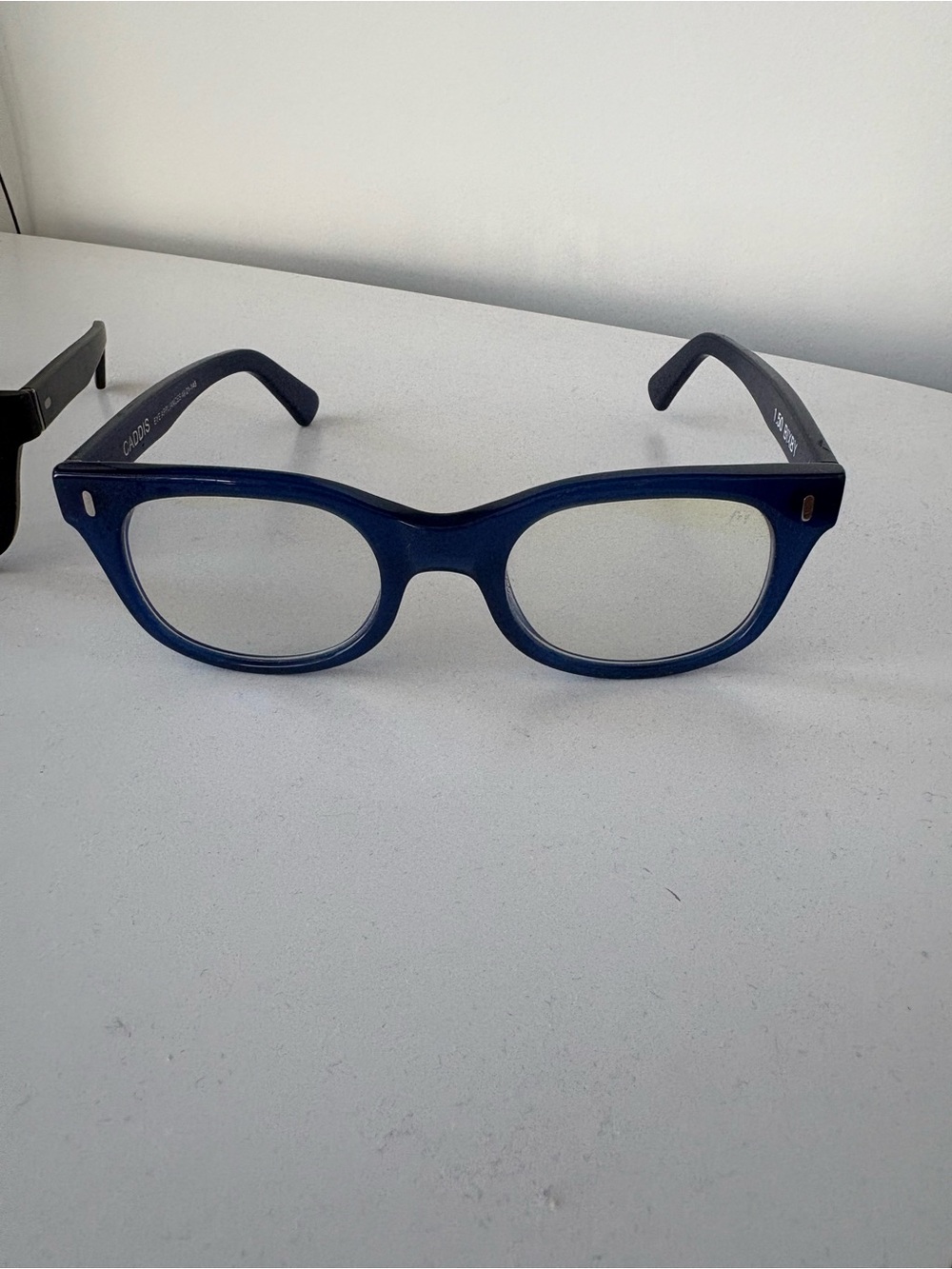 Readers Caddis blue Bixby 1.50 progressive orig $149 glasses - Picture 6 of 10